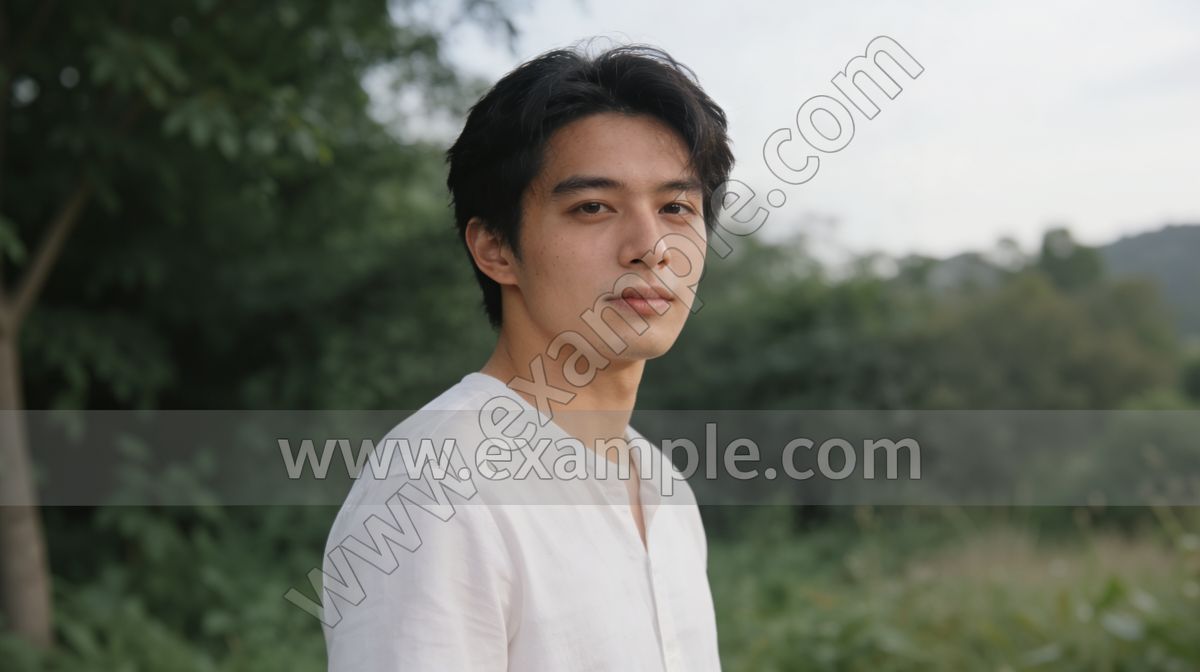 照片水印清除效果展示