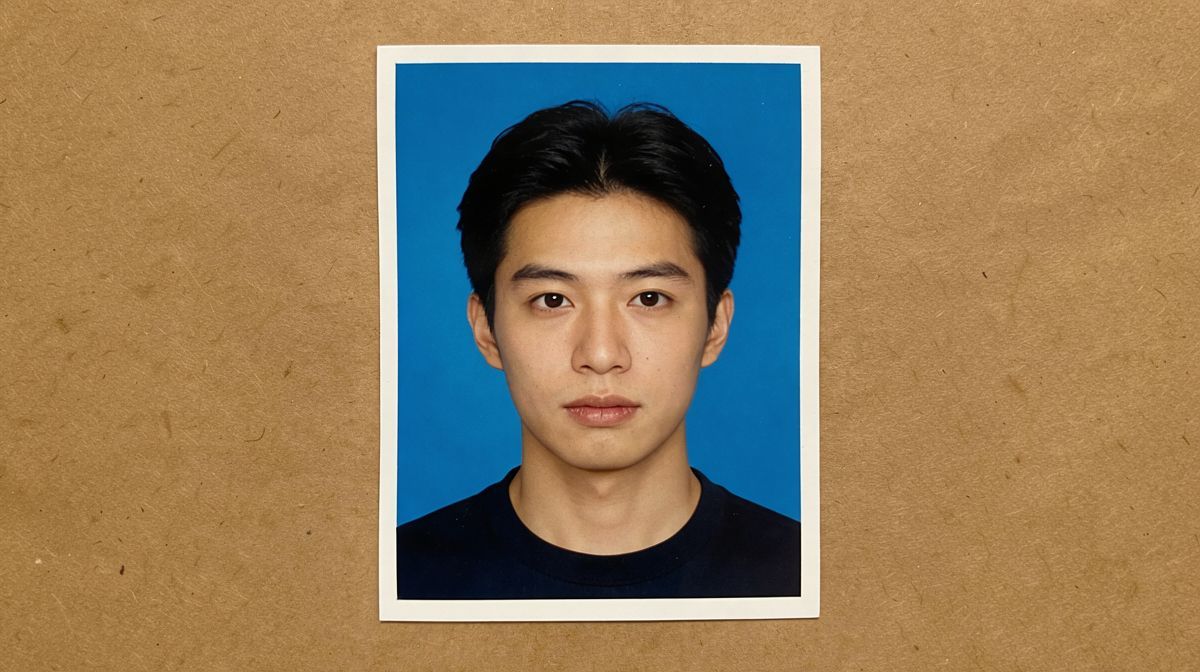 证件照换背景效果展示