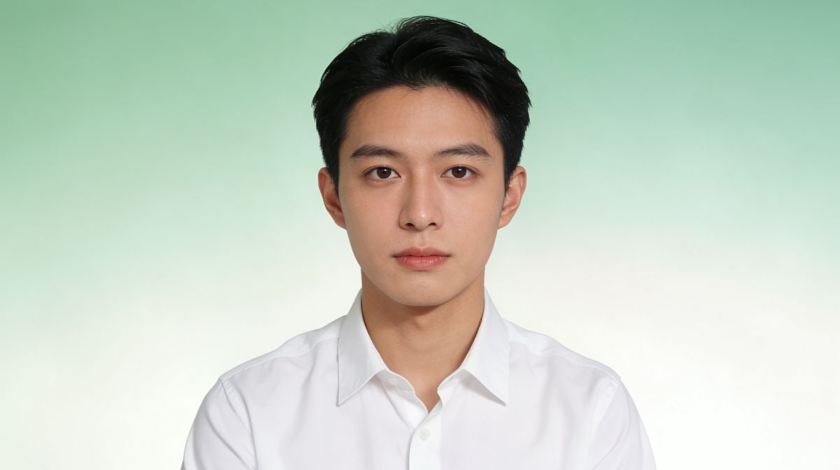 证件照背景更换效果展示