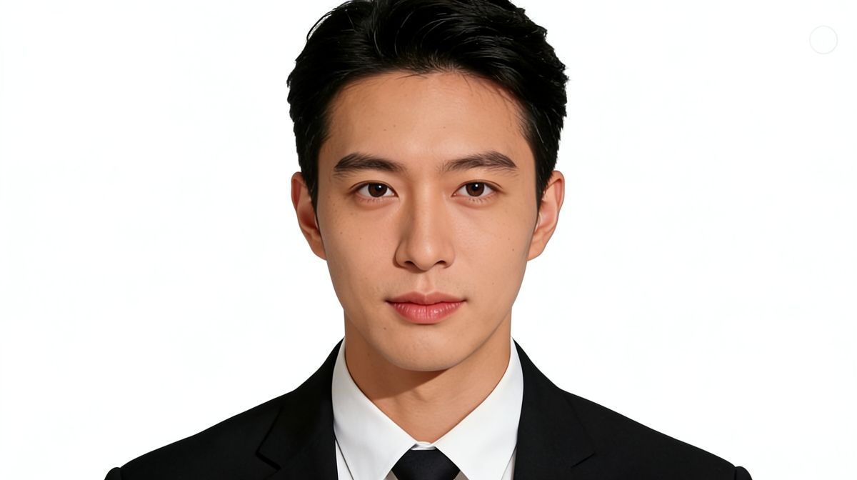 人像白色背景效果展示