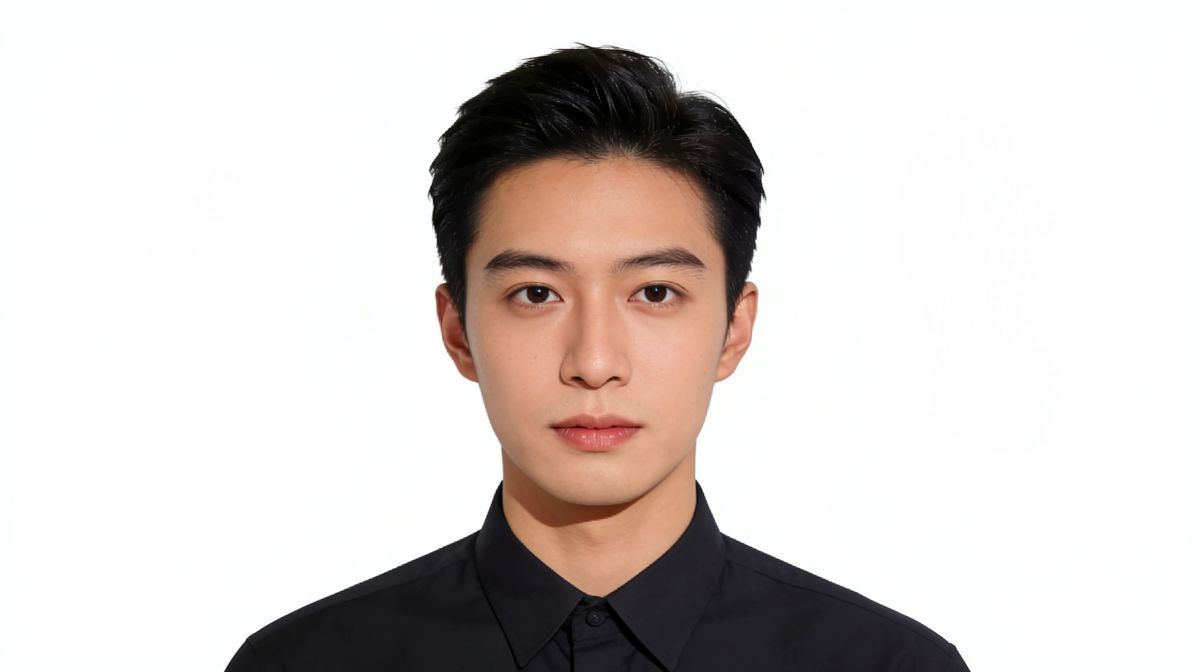 证件照换背景效果展示