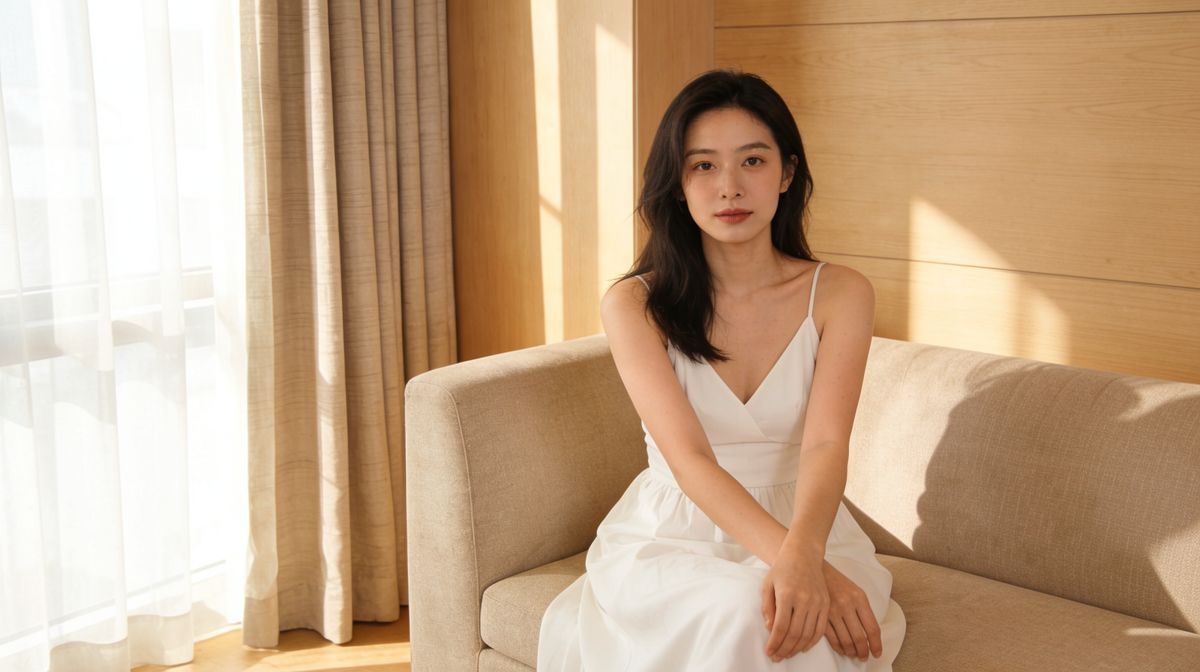 人像照换底色效果展示