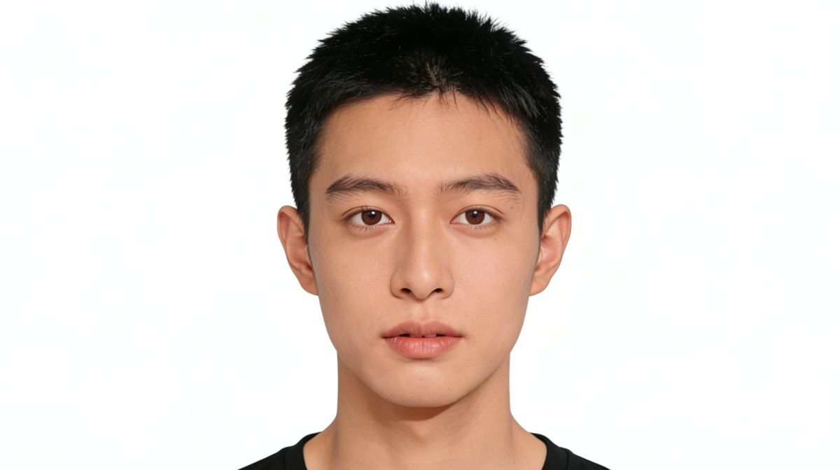 证件照换底色效果展示