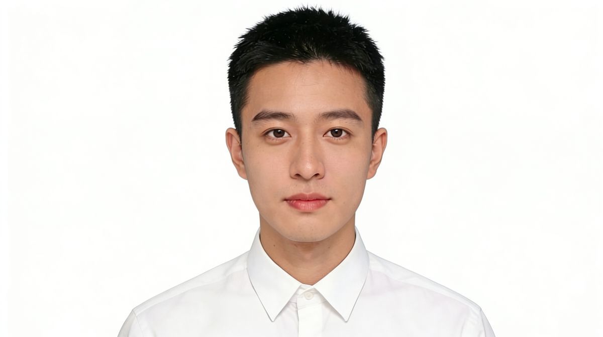 证件照换背景效果展示