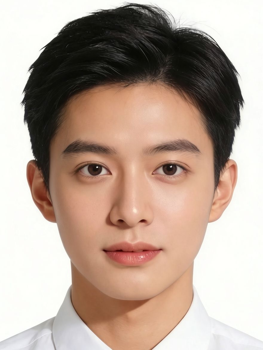 美颜证件照生成示例1