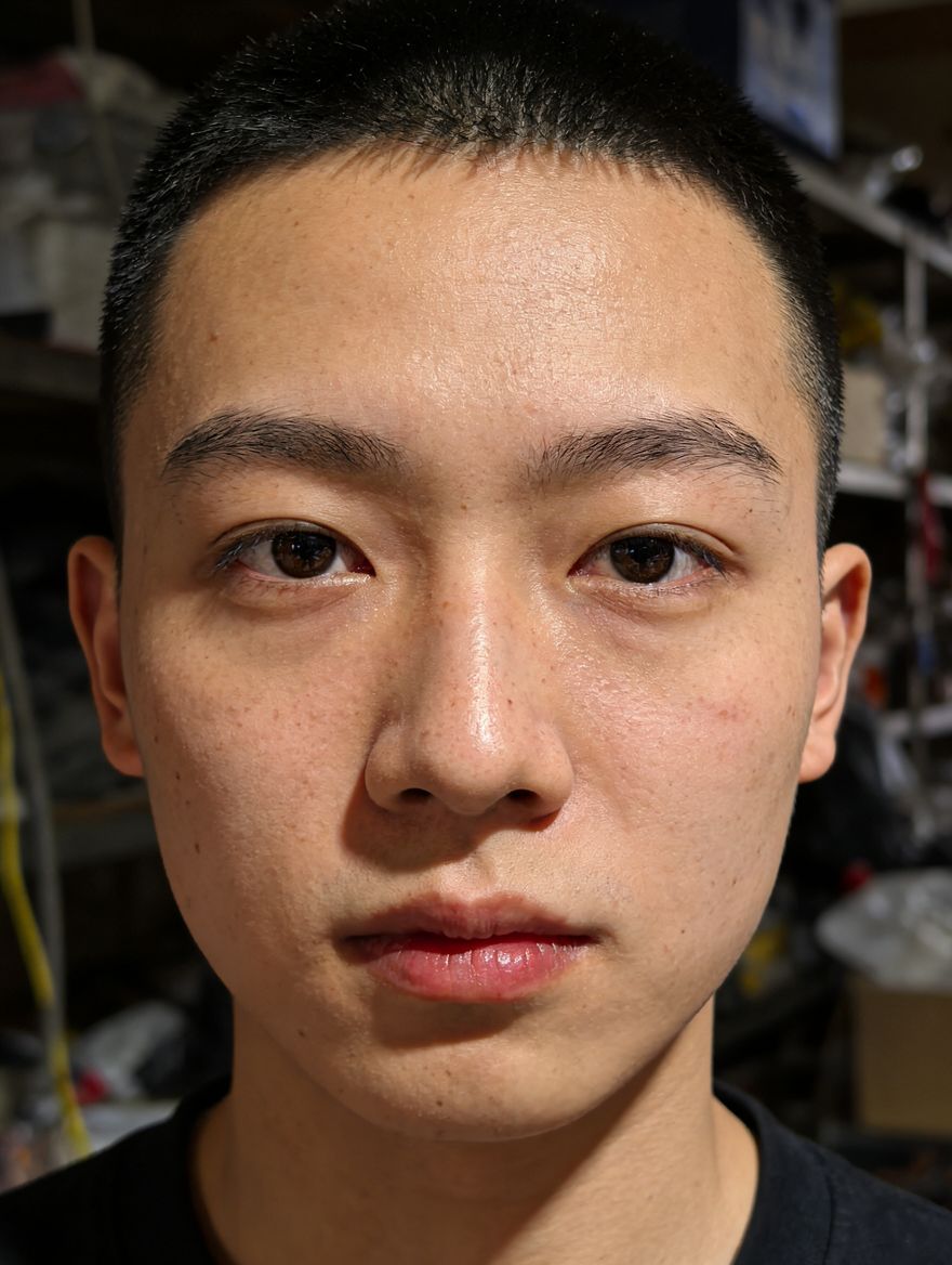 一寸证件照生成示例1