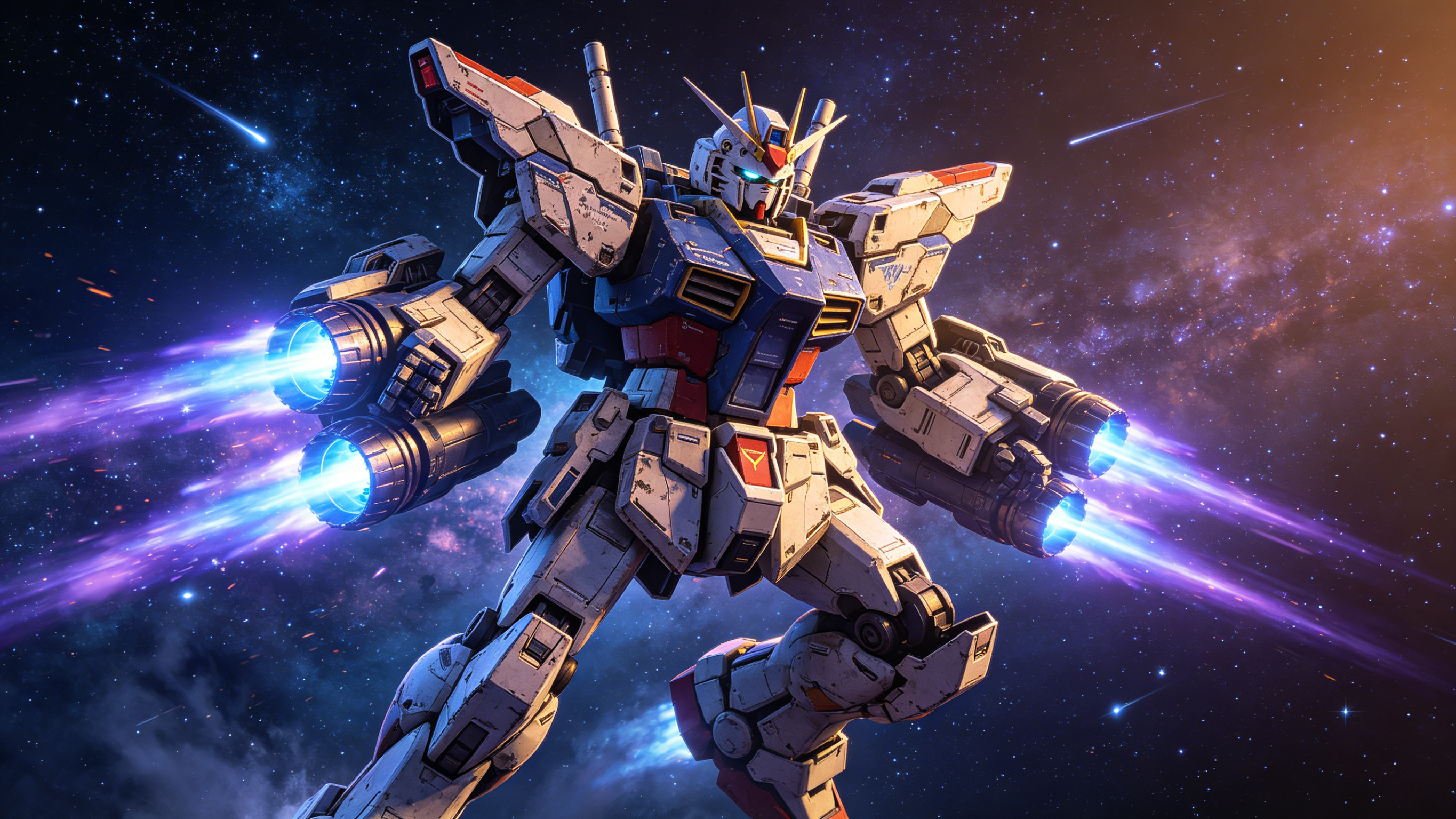 科幻机甲壁纸生成示例1