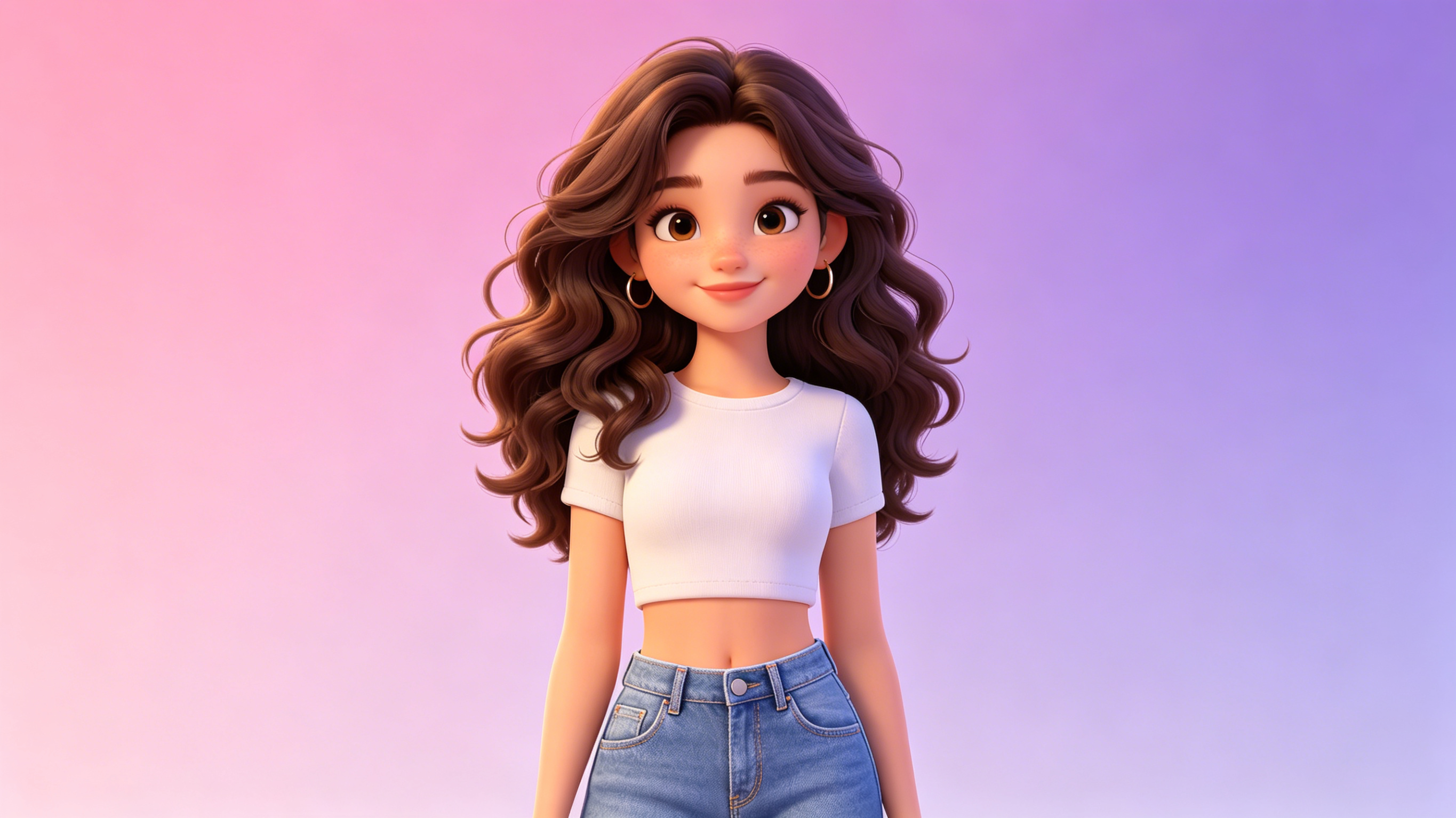 3D卡通头像示例1