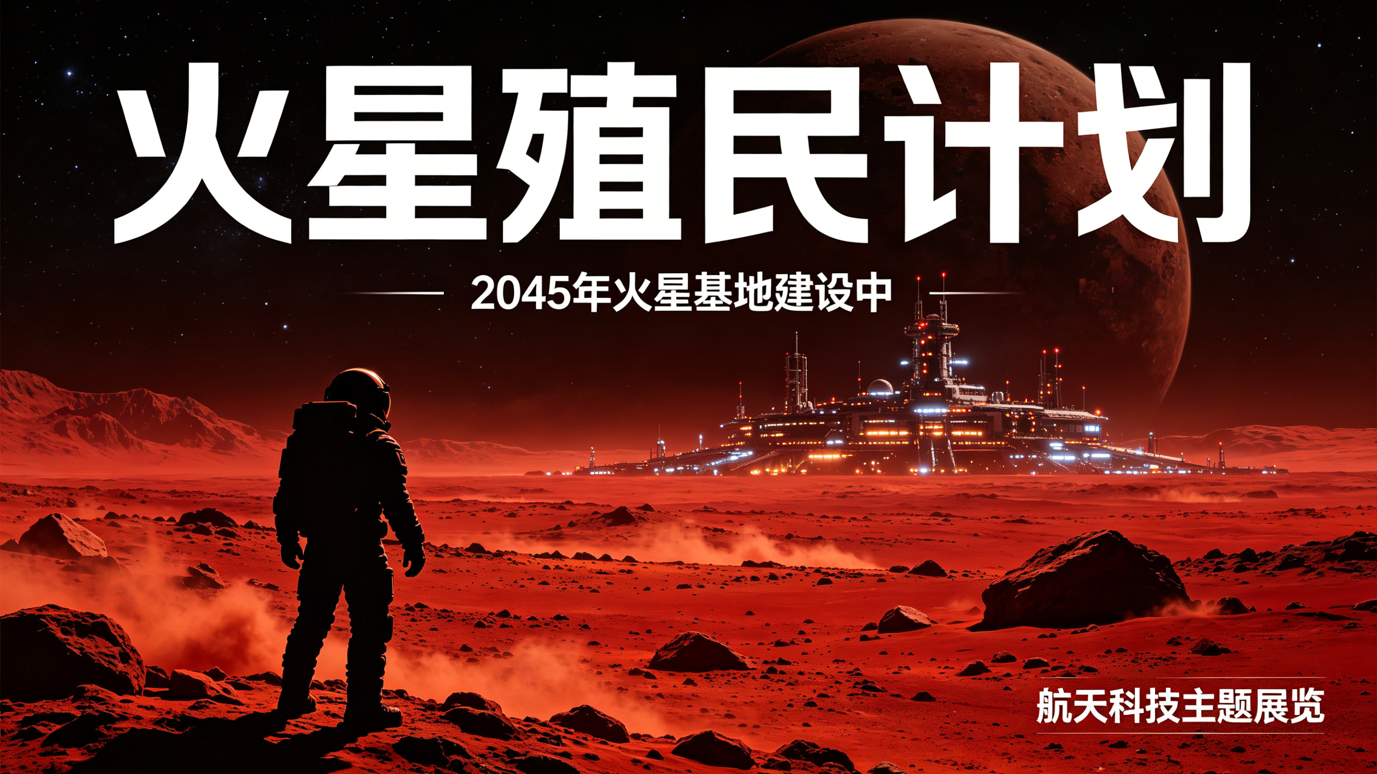 科幻场景海报示例1