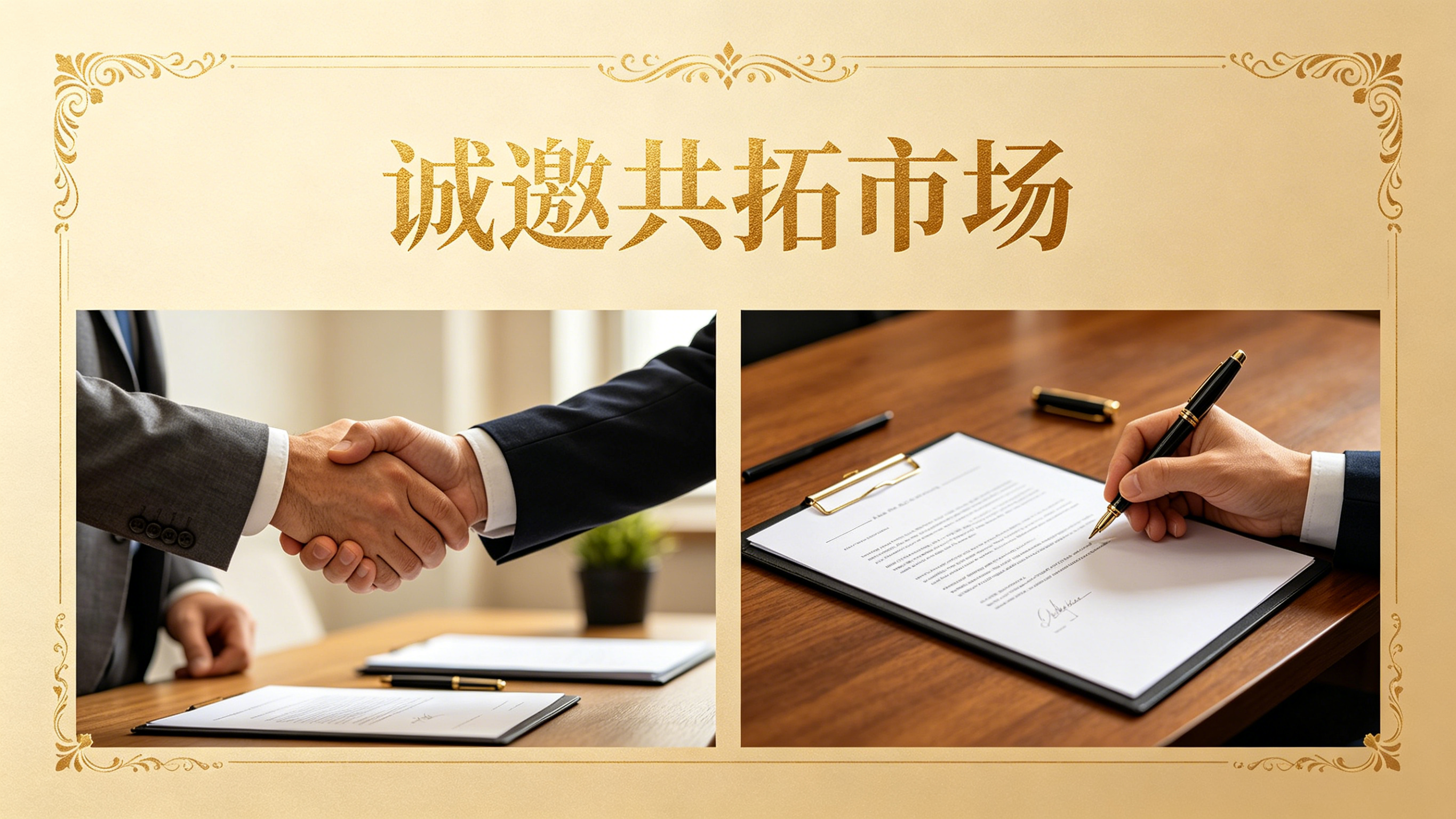 贸易展会邀请函示例1