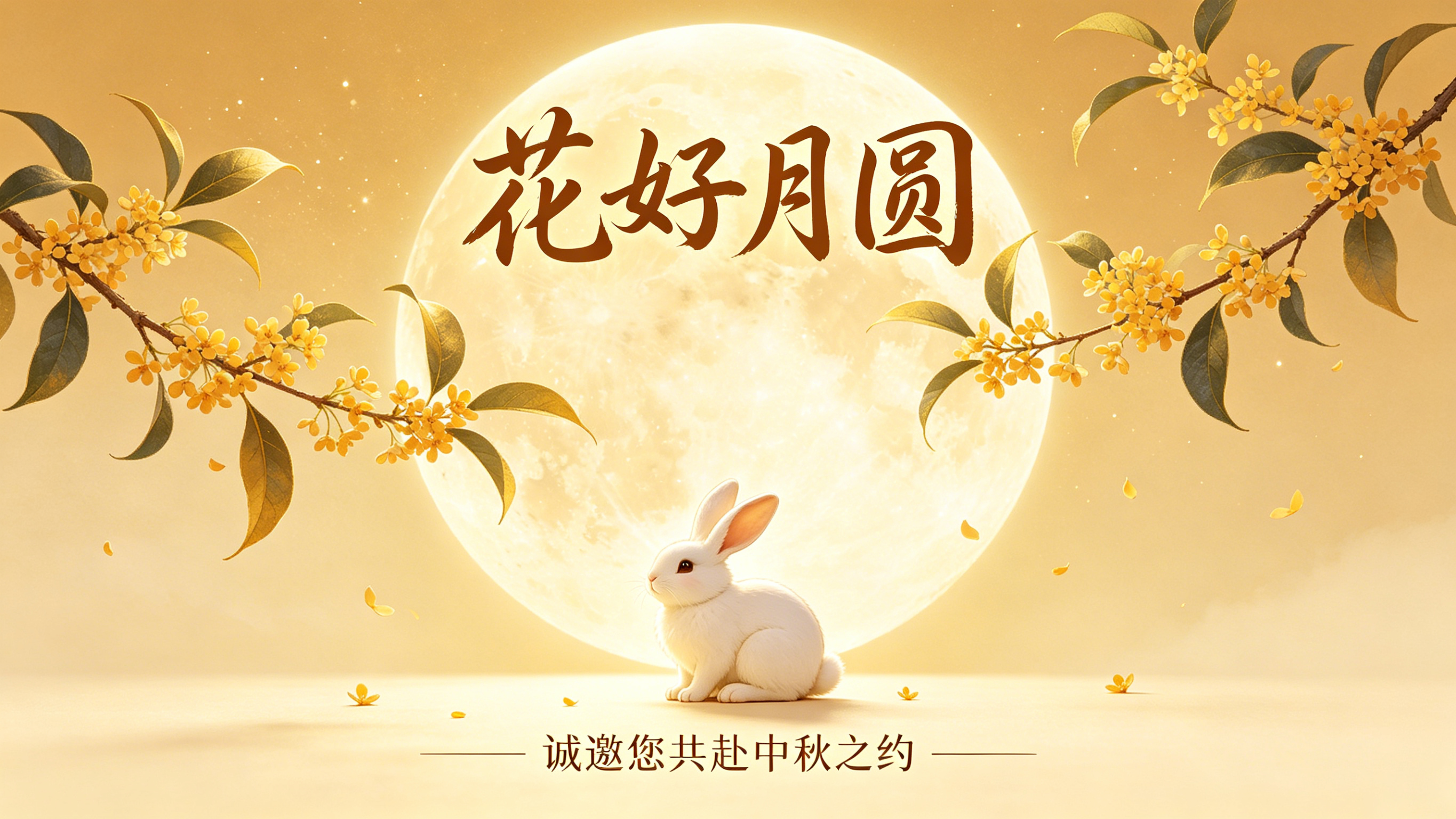 中秋节邀请函示例1