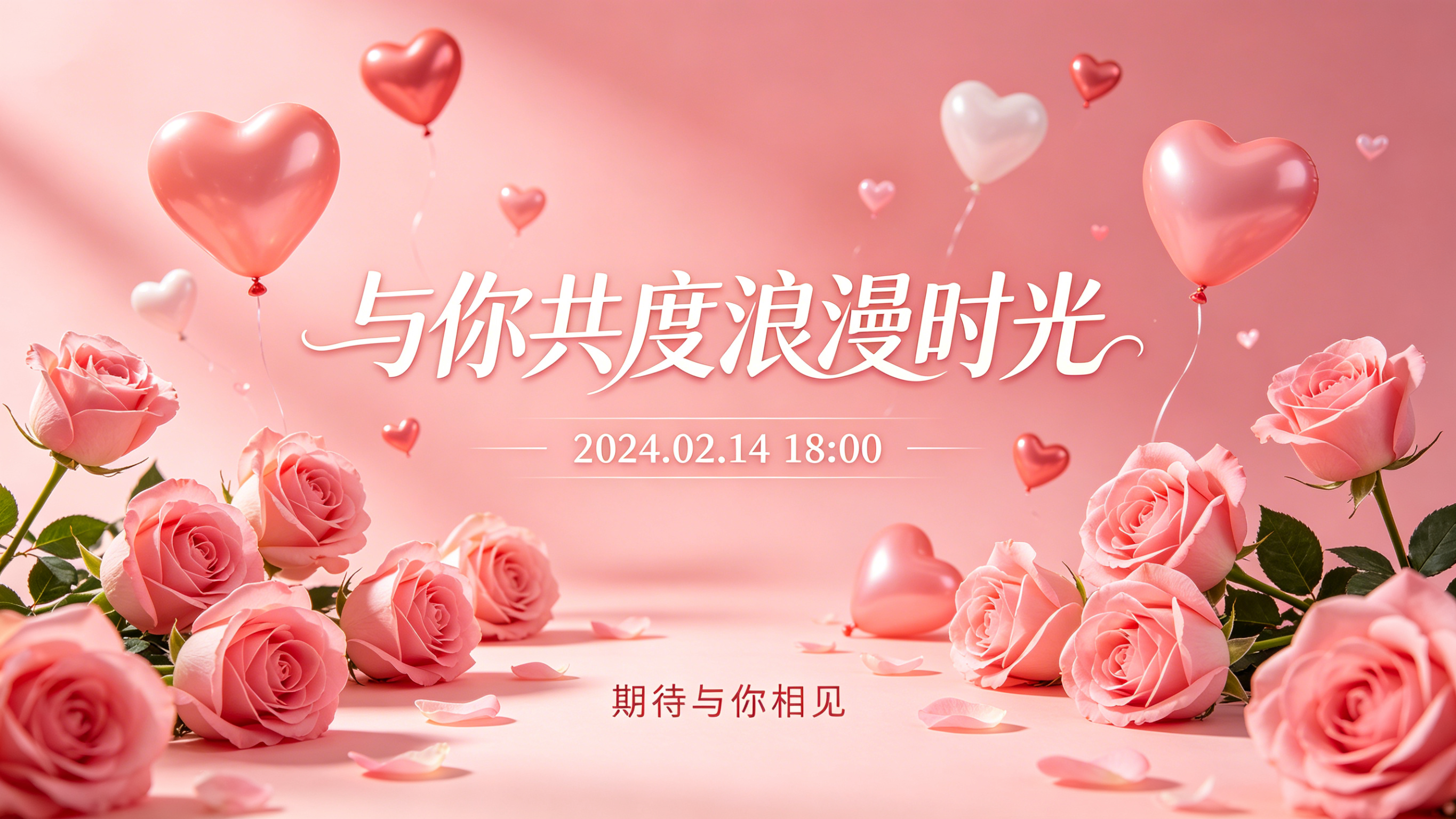 情人节邀请函示例1